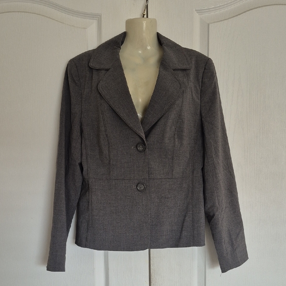 Beechers Brook Jackets & Blazers - Sophisticated Charcoal Blazer for Women